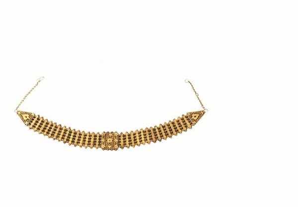 COLLIER DE CHIEN IN ORO GIALLO A BASSO TITOLO