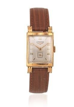 OROLOGIO DA POLSO LONGINES WITTNAUER WATCH CO. INC NEW YORK, N. 8354142, ANNI '50, PLACCATO ORO 1O KT