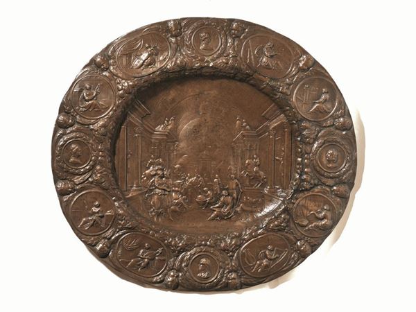 PIATTO DA PARATA, SECOLO XIX