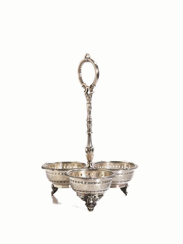 STAND PORTA BOTTIGLIE, SECOLO XX  - Asta INTERNI | GIOIELLI, orologi , Mobili, OGGETTI D'ARTE e Dipinti - Poggio Bracciolini Casa d'Aste