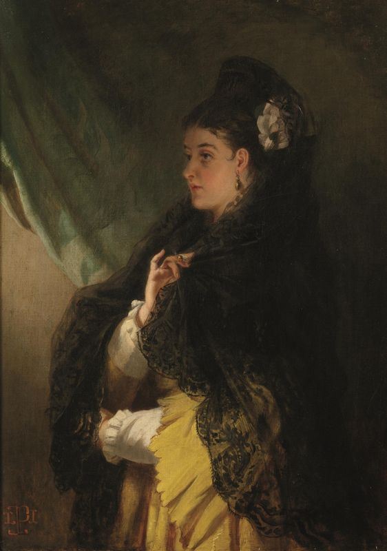 Scuola Inglese del sec. XIX  - Asta INTERNI | GIOIELLI, orologi , Mobili, OGGETTI D'ARTE e Dipinti - Poggio Bracciolini Casa d'Aste