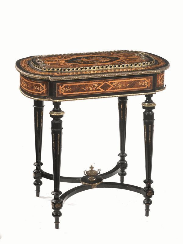 FIORIERA, FRANCIA, FINE SECOLO XIX  - Asta INTERNI | GIOIELLI, orologi , Mobili, OGGETTI D'ARTE e Dipinti - Poggio Bracciolini Casa d'Aste