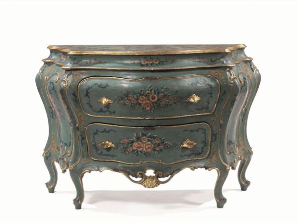 CASSETTONE A URNA, VENEZIA, SECOLO XIX