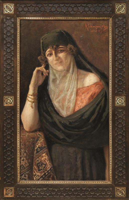 Alfredo Campajola  - Asta INTERNI | GIOIELLI, orologi , Mobili, OGGETTI D'ARTE e Dipinti - Poggio Bracciolini Casa d'Aste