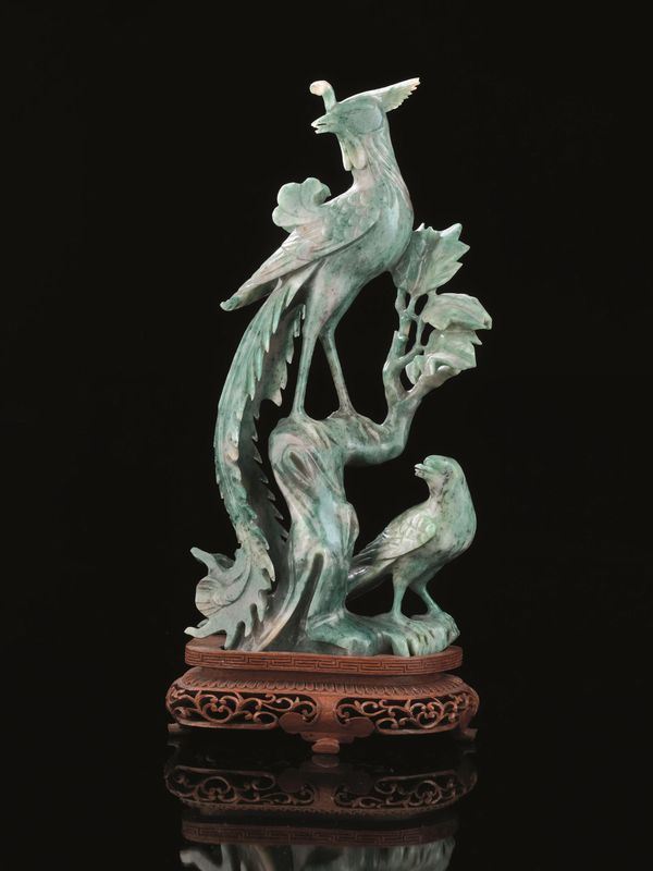 PICCOLO GRUPPO SCULTOREO, CINA, SEC. XX