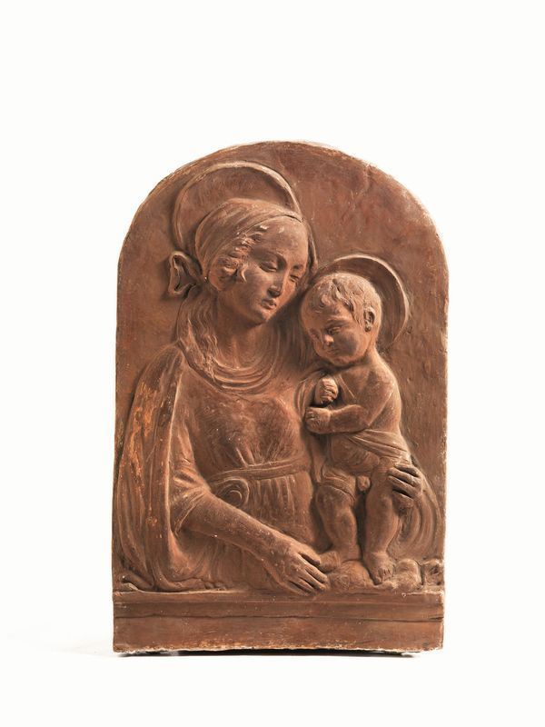 BASSORILIEVO, TOSCANA, SECOLO XIX  - Asta INTERNI | GIOIELLI, orologi , Mobili, OGGETTI D'ARTE e Dipinti - Poggio Bracciolini Casa d'Aste