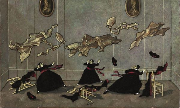 Nino Caffè                                                                  - Asta INTERNI | GIOIELLI, orologi , Mobili, OGGETTI D'ARTE e Dipinti - Poggio Bracciolini Casa d'Aste