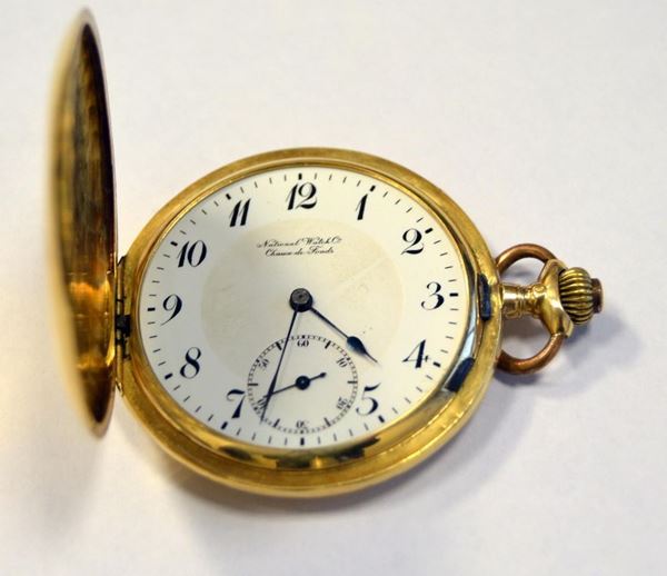 OROLOGIO DA TASCA, NATIONAL WATCH C&deg;, INIZI SEC. XX