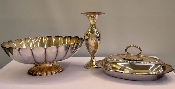 FRUTTIERA, SEC. XX REED E BARTON  - Asta ANTIQUARIATO, COLLEZIONISMO E GIOIELLI - Poggio Bracciolini Casa d'Aste