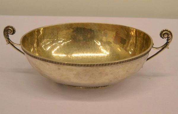 VASCHETTA BIANSATA IN ARGENTO