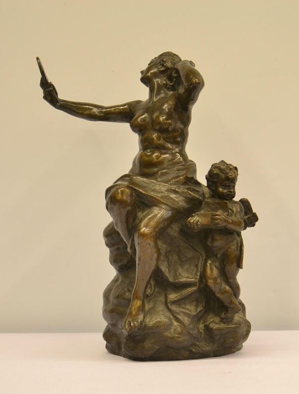 Augusto Rivalta  - Asta ANTIQUARIATO, COLLEZIONISMO E GIOIELLI - Poggio Bracciolini Casa d'Aste