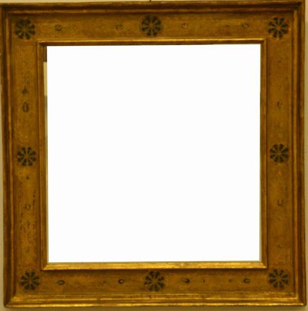 Cornice, Francia, inizi sec. XX, in legno dorato e