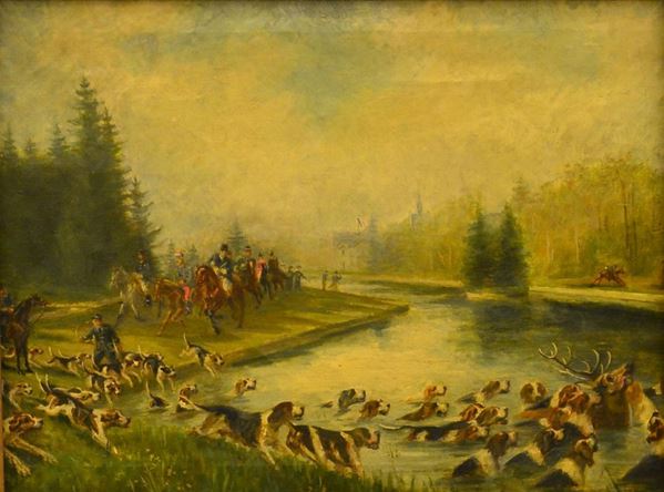 Scuola inglese, sec. XIX  - Asta ANTIQUARIATO, COLLEZIONISMO E GIOIELLI - Poggio Bracciolini Casa d'Aste