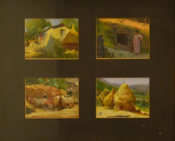 Scuola italiana, sec. XX  - Asta ANTIQUARIATO, COLLEZIONISMO E GIOIELLI - Poggio Bracciolini Casa d'Aste