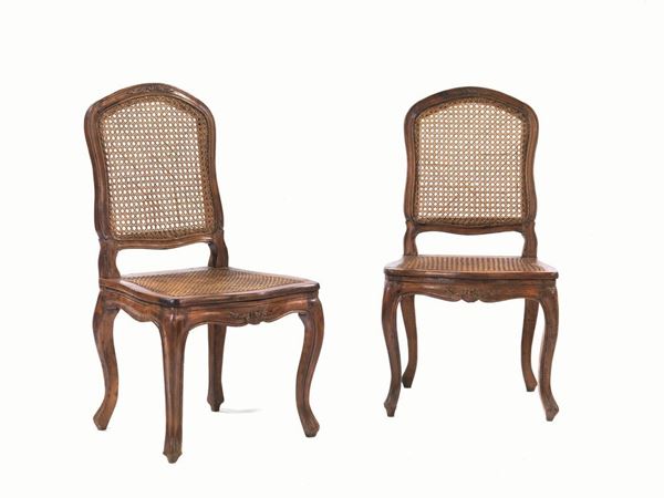 COPPIA DI SEDIE  - Asta ANTIQUARIATO, COLLEZIONISMO E GIOIELLI - Poggio Bracciolini Casa d'Aste