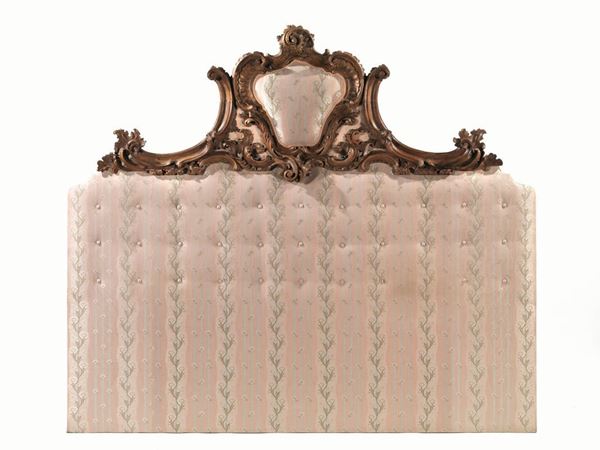 TESTIERA PER LETTO, IN STILE VENEZIANO DELLA MET&Agrave; DEL SECOLO XVIII