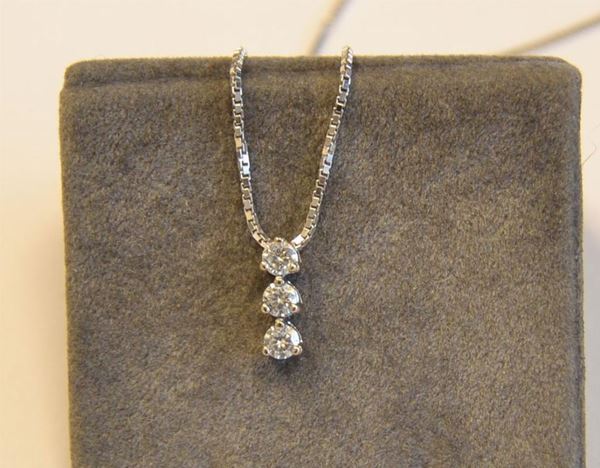 COLLANA IN ORO BIANCO