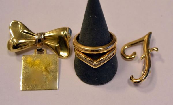 SPILLA IN ORO GIALLO