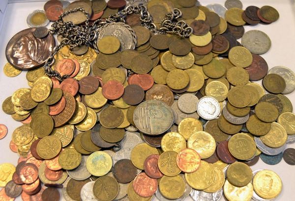LOTTO DI 280 MONETE&nbsp; E MEDAGLIE IN ARGENTO,  - Asta DECORAZIONE D'INTERNI - Poggio Bracciolini Casa d'Aste