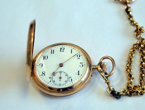 OROLOGIO DA TASCA SAVONETTE INIZI SEC. XX