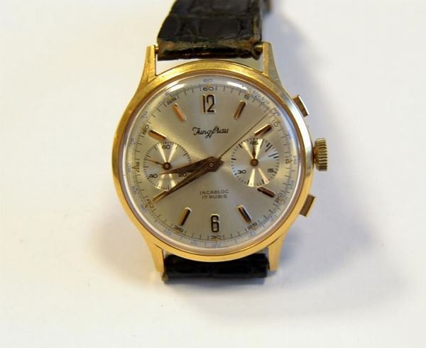OROLOGIO DA POLSO CON CRONOGRAFO JUNGFRAU ANNI 60'