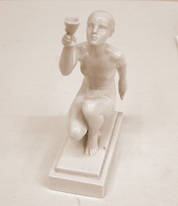 SCULTURA , INIZI SEC. XX , MANIFATTURA HEREND