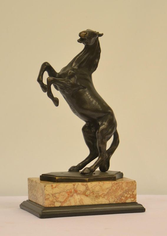 Scultura, sec. XIX, in bronzo, raffigurante  - Asta DECORAZIONE D'INTERNI - Poggio Bracciolini Casa d'Aste