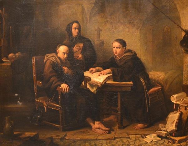 Scuola italiana, sec. XX  - Asta DECORAZIONE D'INTERNI - Poggio Bracciolini Casa d'Aste