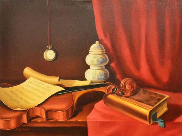 Scuola italiana, sec. XX  - Asta DECORAZIONE D'INTERNI - Poggio Bracciolini Casa d'Aste