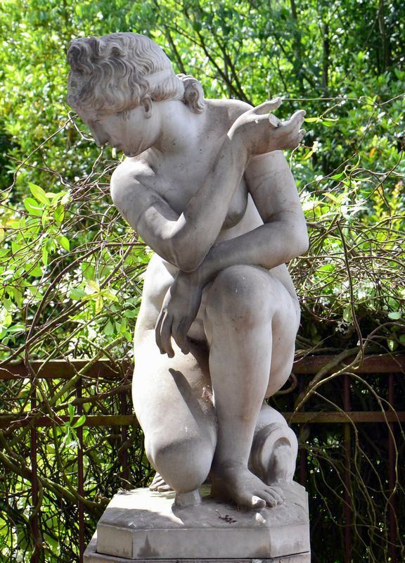 Scultura, sec. XIX, in marmo, raffigurante