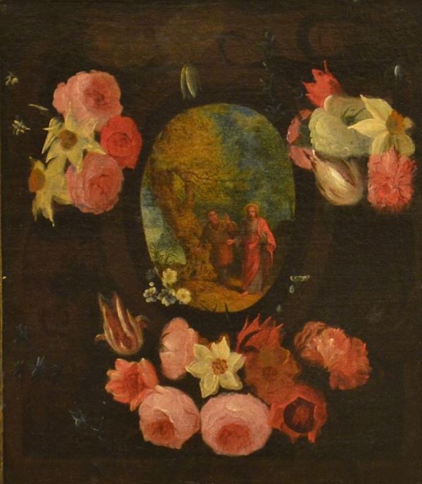 Scuola italiana, sec. XVIII  - Asta GIOIELLI, ARREDI, DIPINTI E OGGETTI D'ARTE - Poggio Bracciolini Casa d'Aste