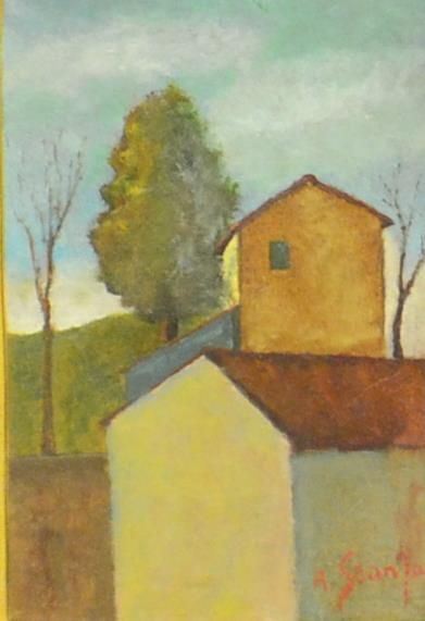 Scuola del sec. XX  - Asta GIOIELLI, ARREDI, DIPINTI E OGGETTI D'ARTE - Poggio Bracciolini Casa d'Aste