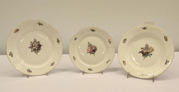SERVITO&nbsp; DI PIATTI , GERMANIA , SEC. XX , NYMPHENBURG