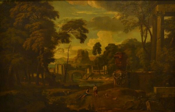 Scuola italiana, sec. XVIII  - Asta GIOIELLI, ARREDI, DIPINTI E OGGETTI D'ARTE - Poggio Bracciolini Casa d'Aste