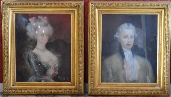 Scuola italiana, sec. XIX  - Asta GIOIELLI, ARREDI, DIPINTI E OGGETTI D'ARTE - Poggio Bracciolini Casa d'Aste