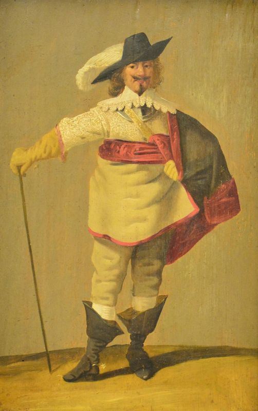 Scuola olandese, sec. XIX  - Asta GIOIELLI, ARREDI, DIPINTI E OGGETTI D'ARTE - Poggio Bracciolini Casa d'Aste