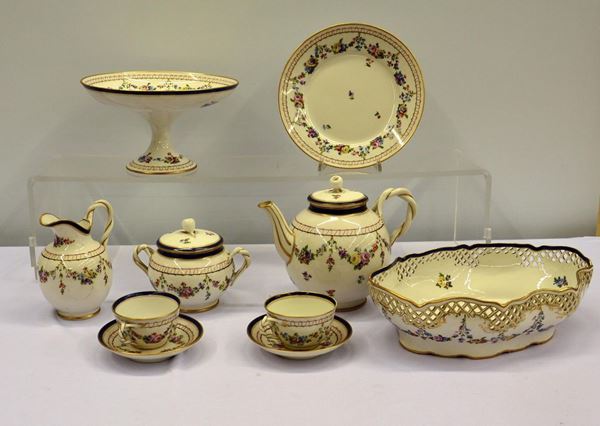 SERVITO DA CAFFE' , INIZI SEC. XX , RICHARD GINORI  - Asta GIOIELLI, ARREDI, DIPINTI E OGGETTI D'ARTE - Poggio Bracciolini Casa d'Aste