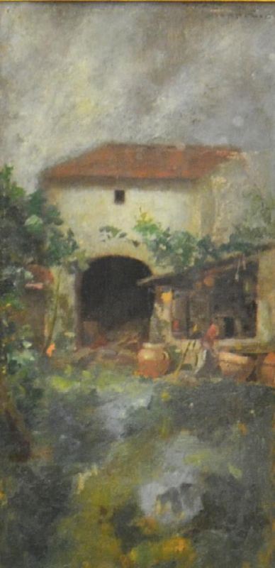 Scuola del sec. XX  - Asta GIOIELLI, ARREDI, DIPINTI E OGGETTI D'ARTE - Poggio Bracciolini Casa d'Aste