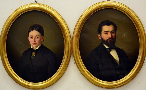 Scuola inglese, sec. XIX  - Asta GIOIELLI, ARREDI, DIPINTI E OGGETTI D'ARTE - Poggio Bracciolini Casa d'Aste