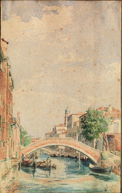 Scuola del sec. XIX  - Asta GIOIELLI, ARREDI, DIPINTI E OGGETTI D'ARTE - Poggio Bracciolini Casa d'Aste