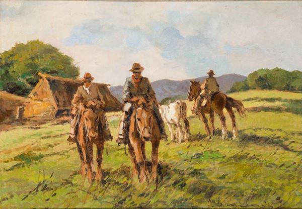 Carlo Domenici  - Asta GIOIELLI, ARREDI, DIPINTI E OGGETTI D'ARTE - Poggio Bracciolini Casa d'Aste