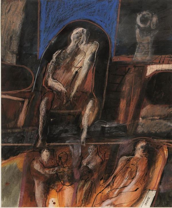 Robert Caroll  - Asta GIOIELLI, ARREDI, DIPINTI E OGGETTI D'ARTE - Poggio Bracciolini Casa d'Aste