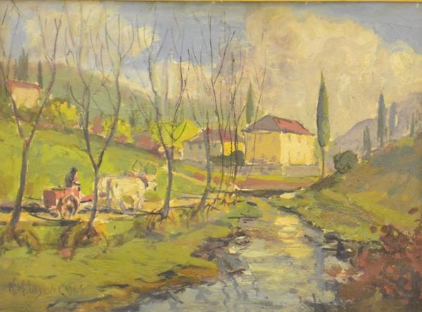 Milan Milosevic  - Asta GIOIELLI, ARREDI, DIPINTI E OGGETTI D'ARTE - Poggio Bracciolini Casa d'Aste