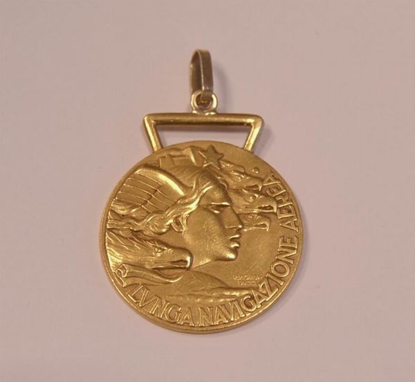 MEDAGLIA IN ORO 917/1000