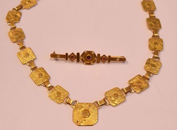 COLLANA, IN ORO GIALLO
