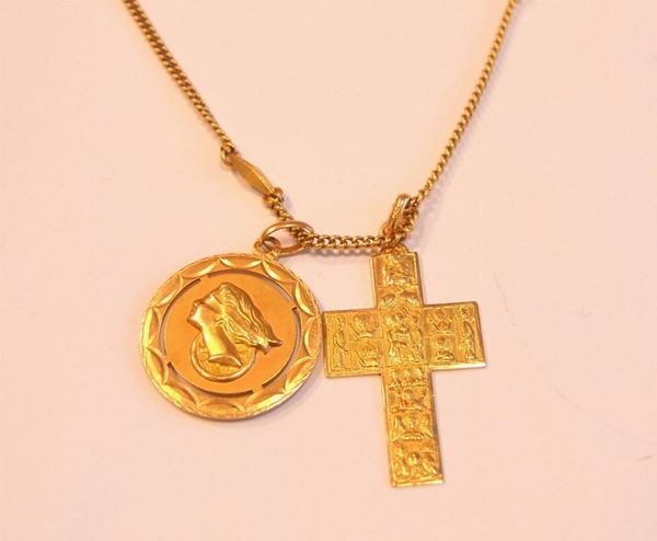 COLLANA IN ORO GIALLO