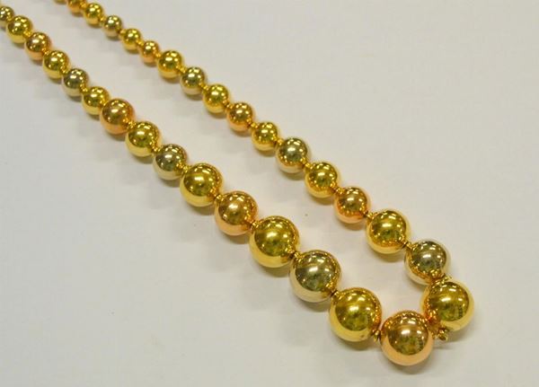 COLLANA IN ORO GIALLO