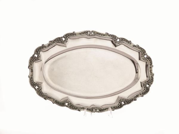 VASSOIO, FRANCIA, FINE SECOLO XIX  - Asta MOBILI, DIPINTI, OGGETTI D'ARTE E GIOIELLI - Poggio Bracciolini Casa d'Aste