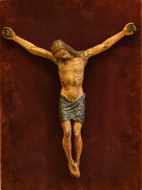 Scultura, Italia centrale, sec. XVII, in legno policromo,
