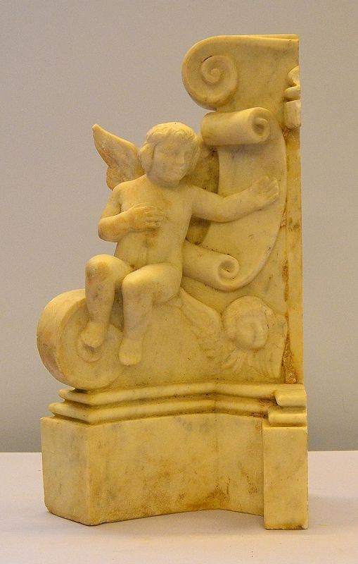 Frammento, sec. XX, in marmo,  - Asta MOBILI, DIPINTI, OGGETTI D'ARTE E GIOIELLI - Poggio Bracciolini Casa d'Aste